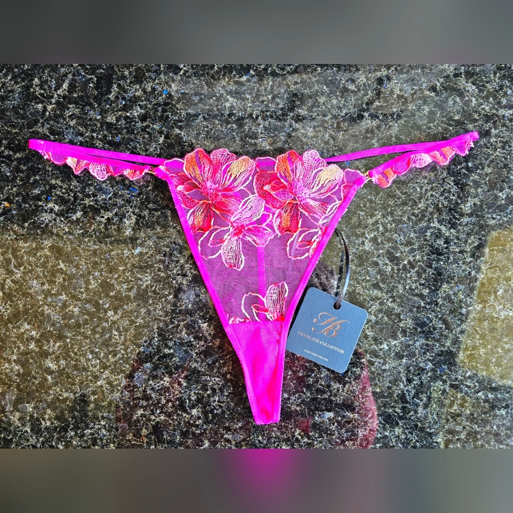 Honey Birdette Aurora Sunset Thong Size X-large NWT